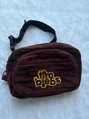 Tim Bieb Corduroy Maroon Waist Bag